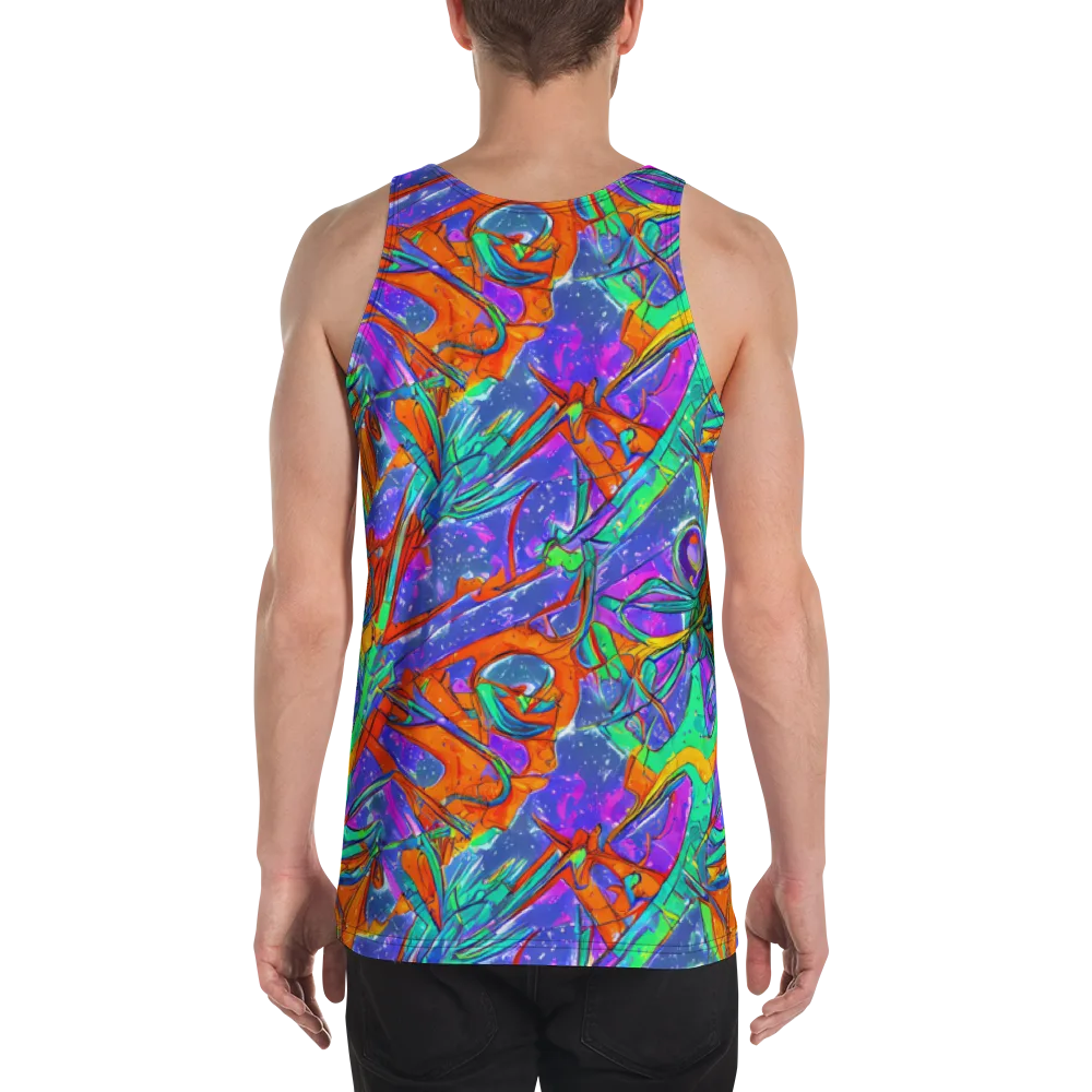 Hypercolor Splash on Men's Tank Top — Back