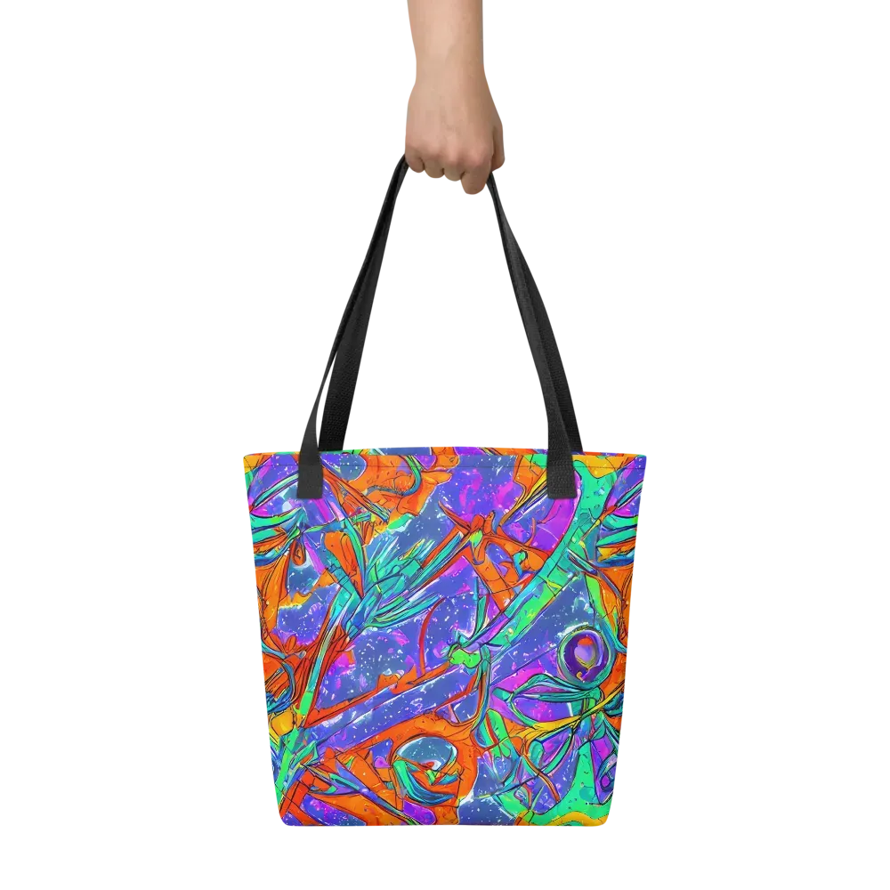 Hypercolor Splash on Tote Bag — Front