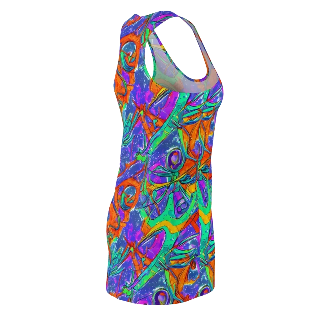 Hypercolor Splash on Racerback Dress — Back Side