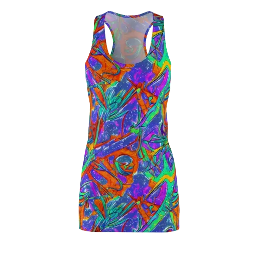 Hypercolor Splash on a Racerback Dress