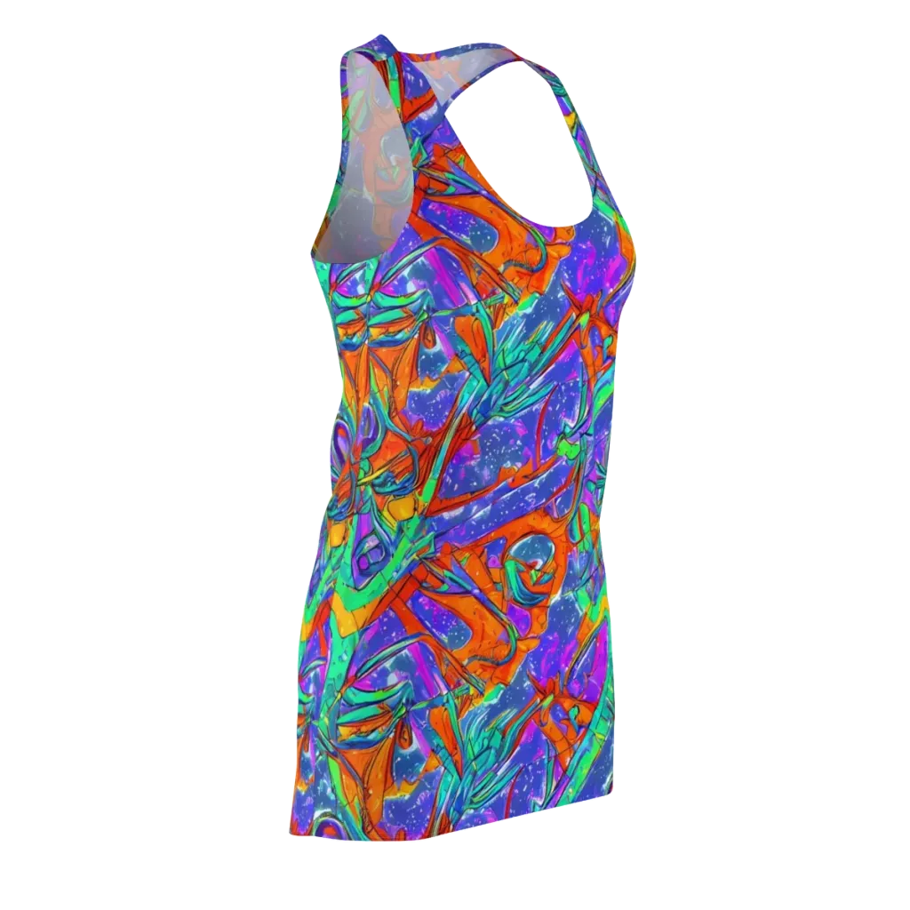 Hypercolor Splash on Racerback Dress — Front Side