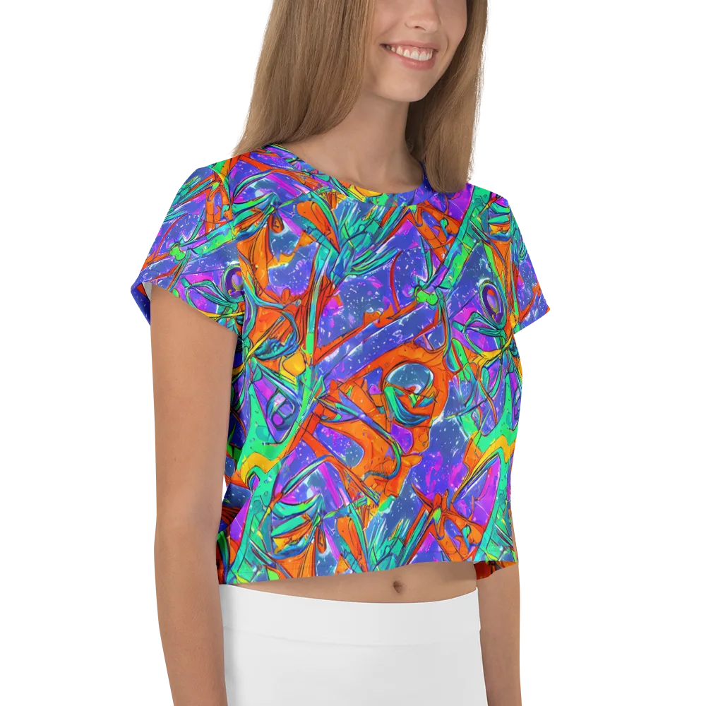 Hypercolor Splash on Crop Tee — Right