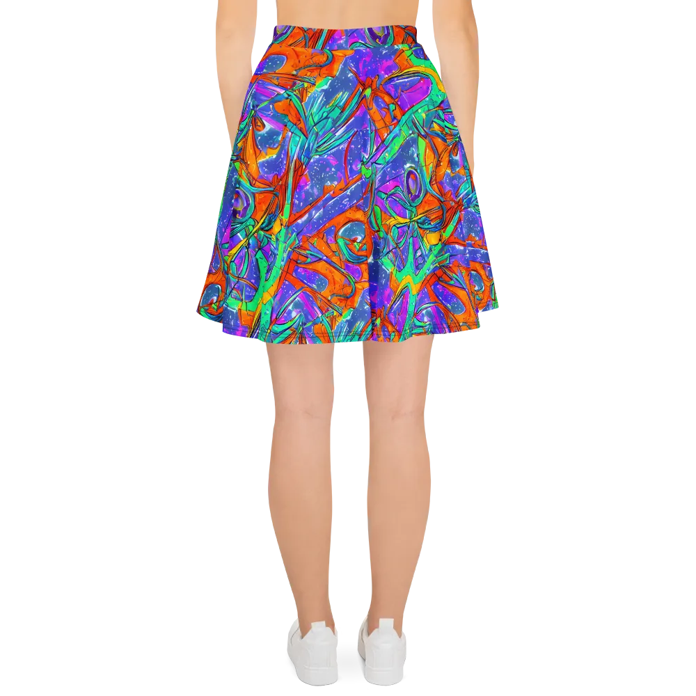 Hypercolor Splash on Skater Skirt — Back