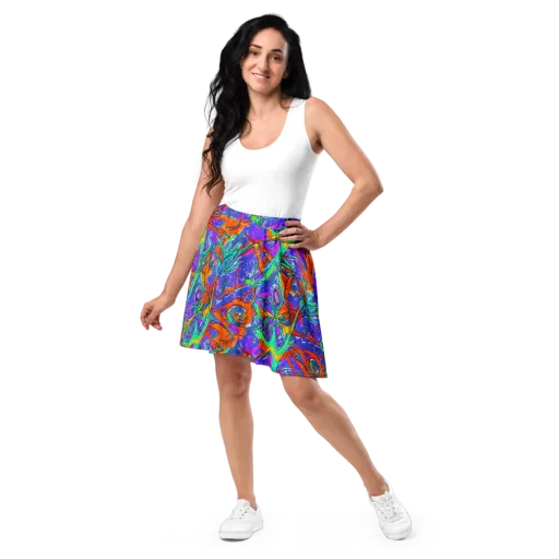 Hypercolor Splash on a Skater Skirt