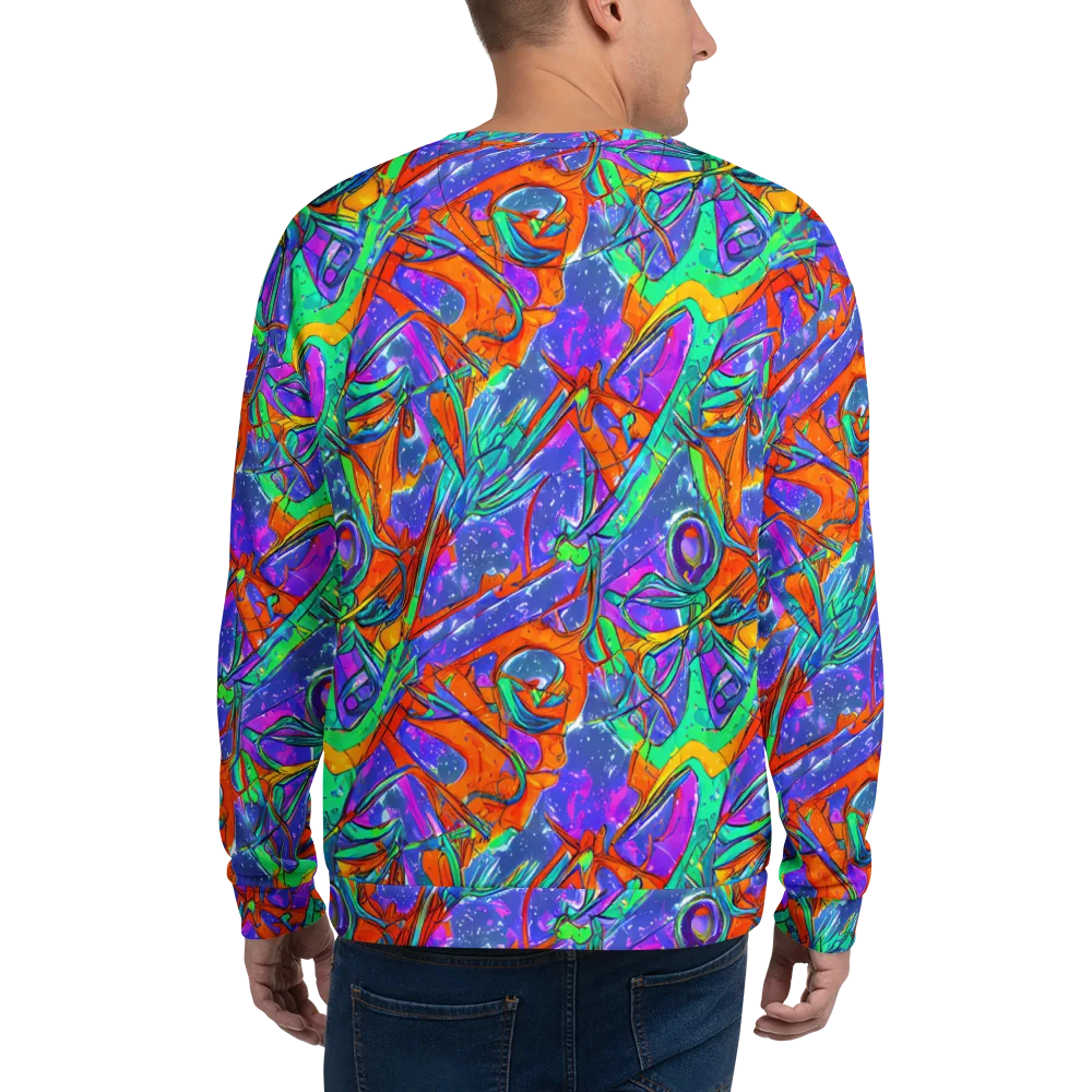 Hypercolor Splash on Sweatshirt — Back
