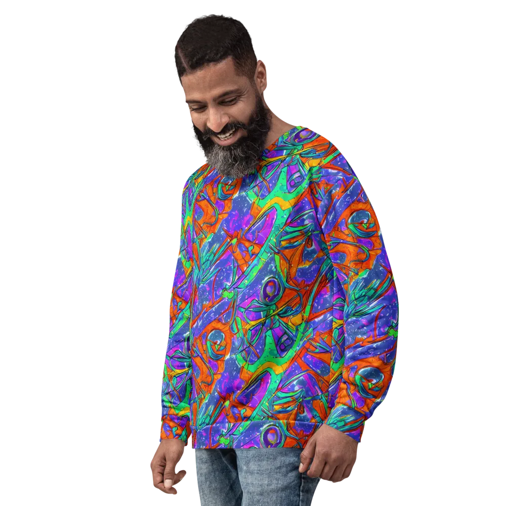 Hypercolor Splash on Sweatshirt — Left Front