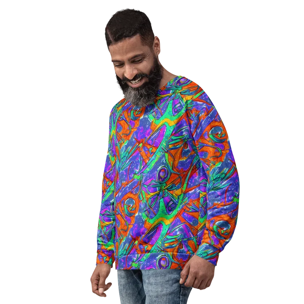 Hypercolor Splash on Sweatshirt — Left Front