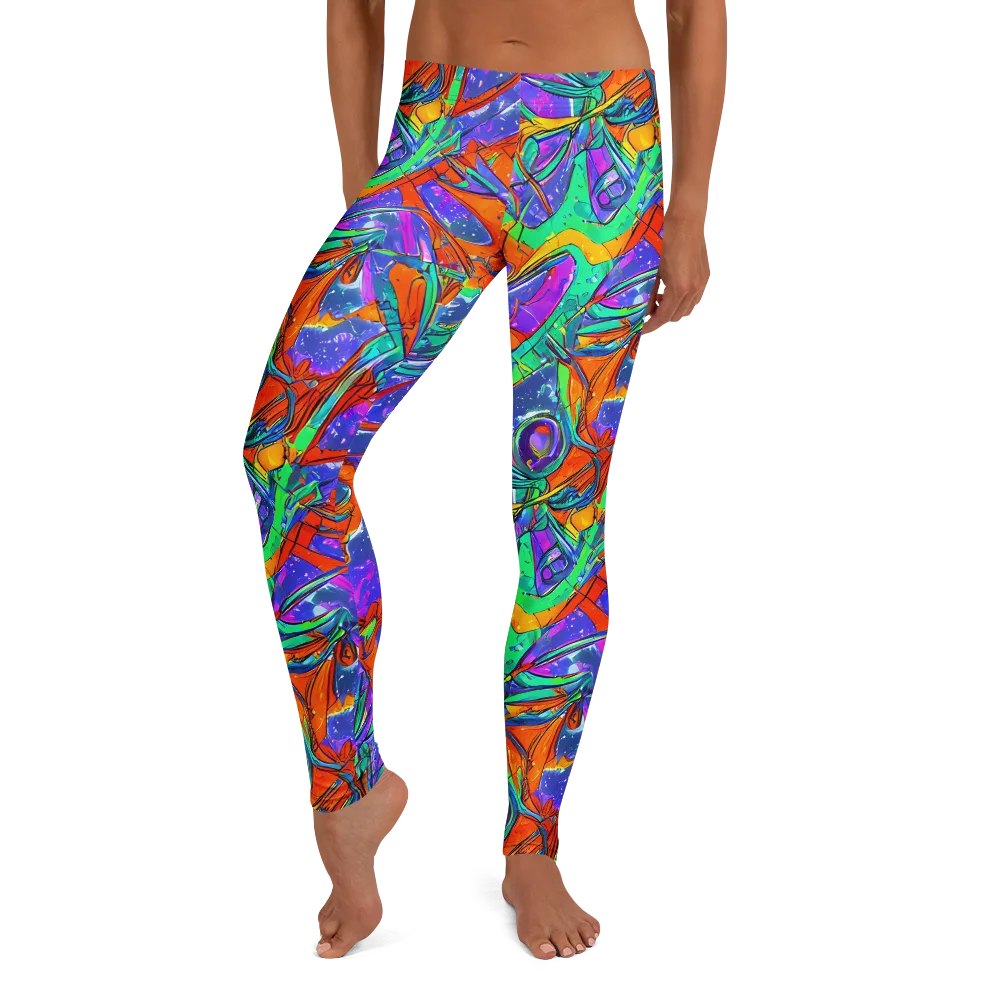 Hypercolor Splash on Leggings — Front