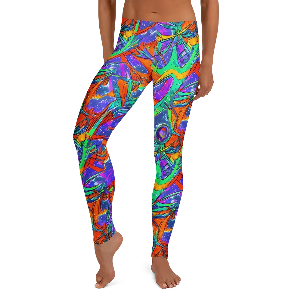 Hypercolor Splash on Leggings — Front