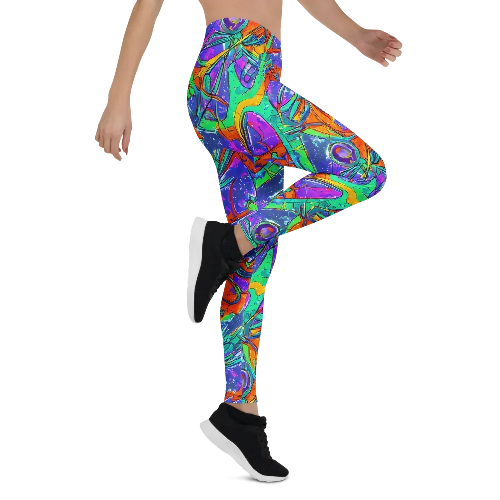 Hypercolor Splash on Leggings — Right