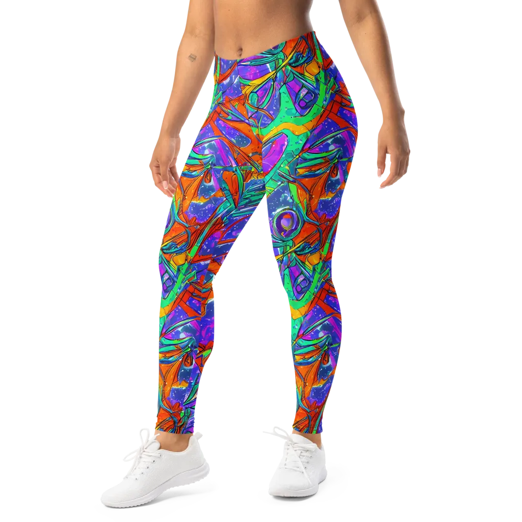 Hypercolor Splash on Leggings — Left Front