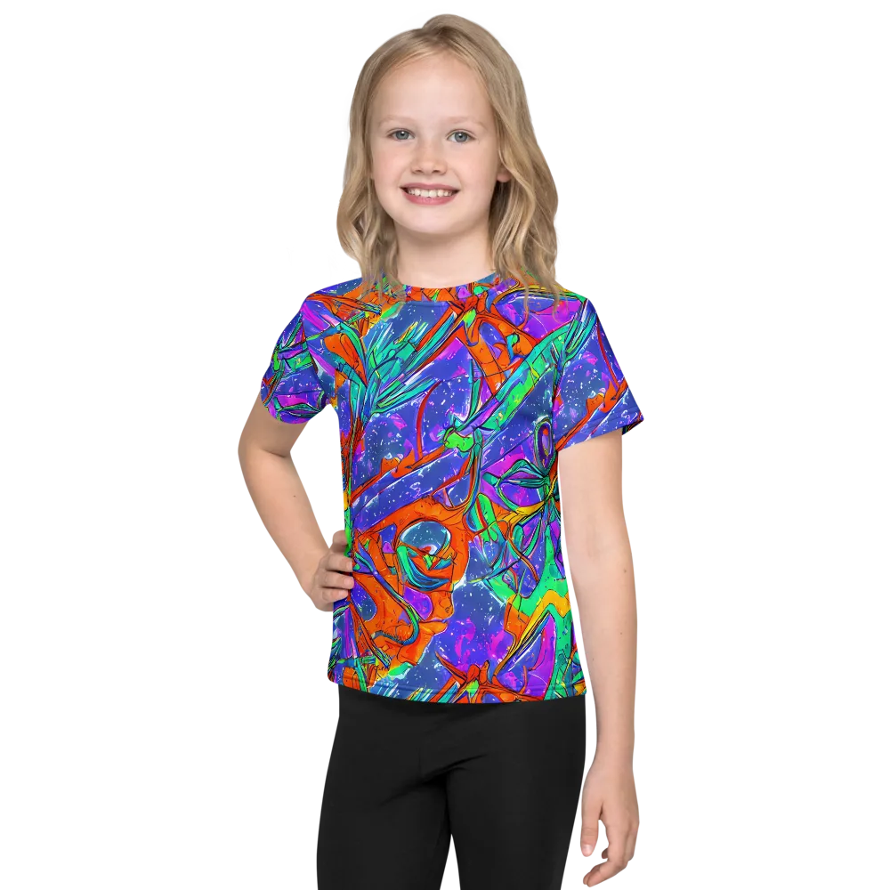 Hypercolor Splash on Kids Crew Neck T-Shirt — Front