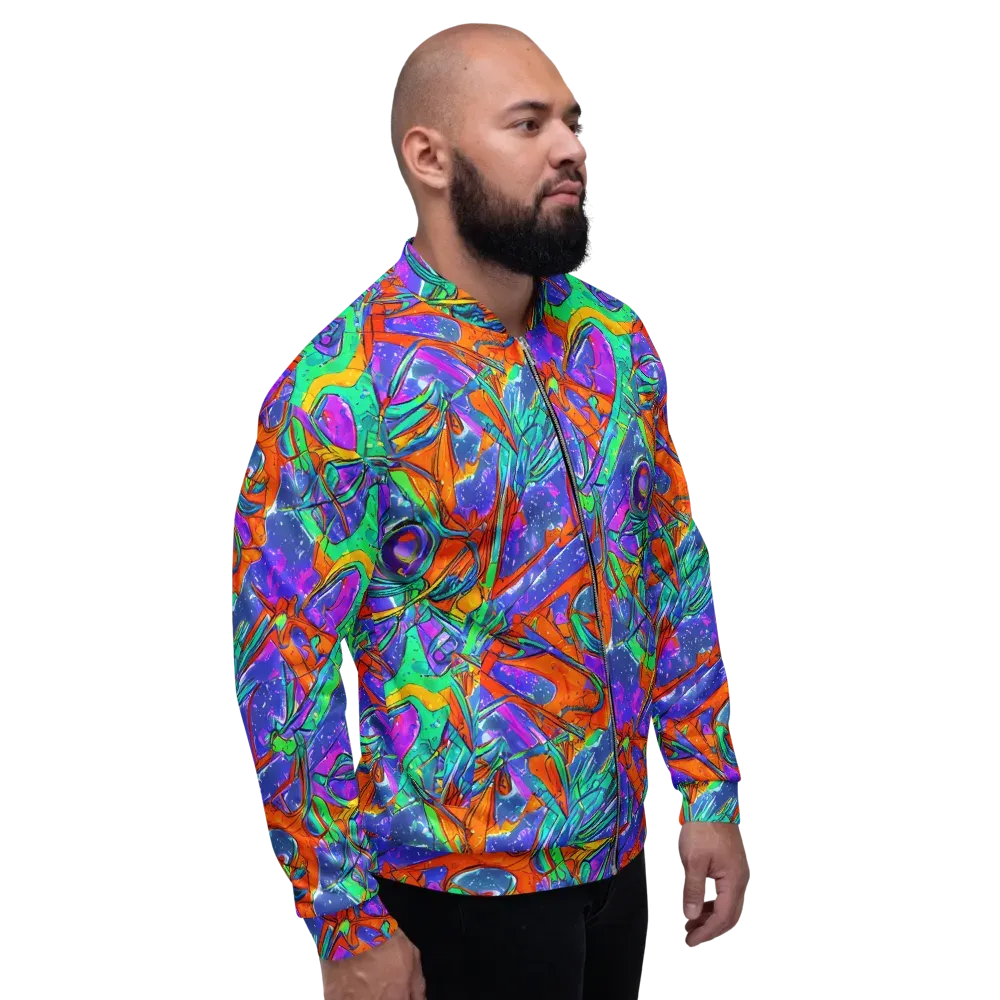 Hypercolor Splash on Bomber Jacket — Right