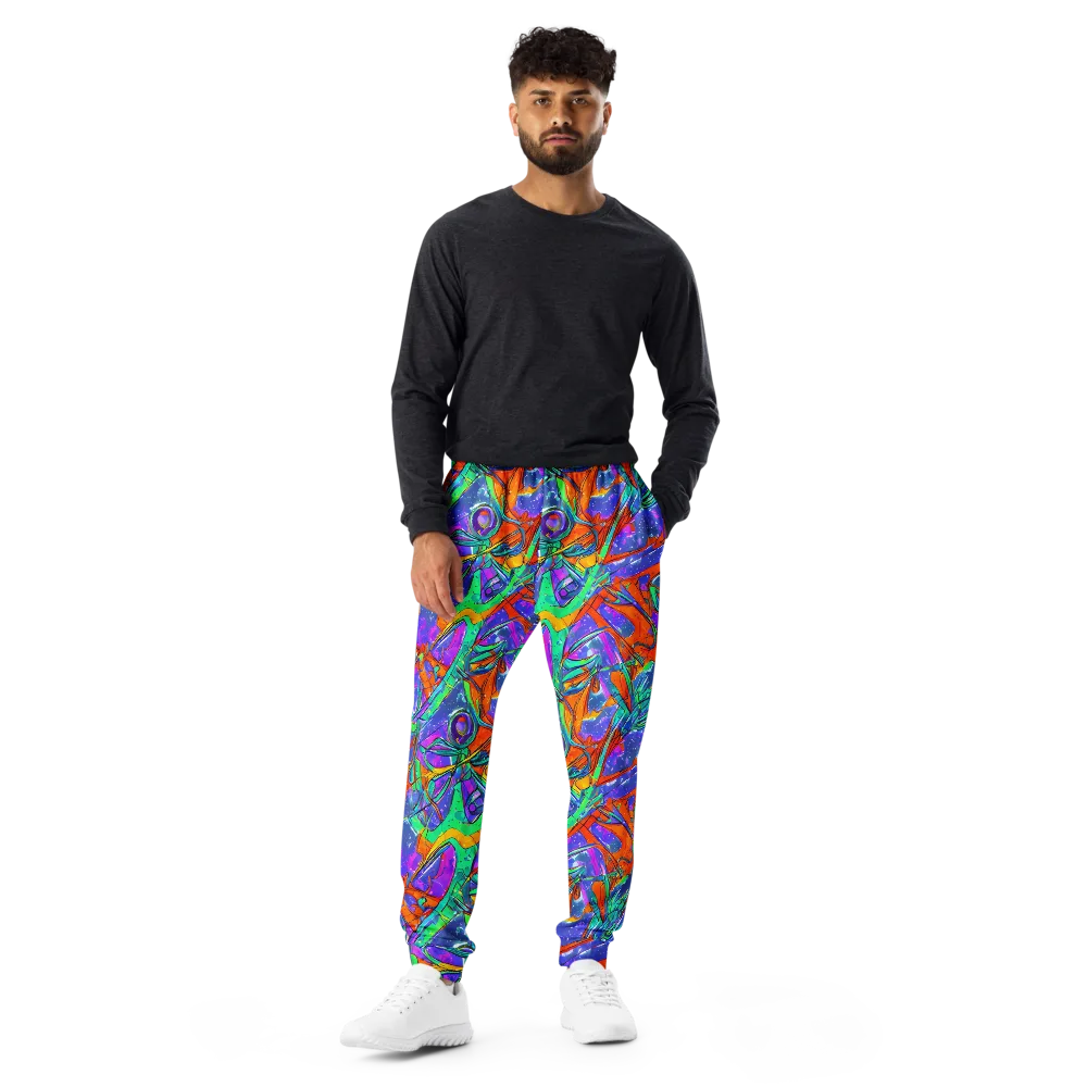 Hypercolor Splash on Men's Joggers — Front