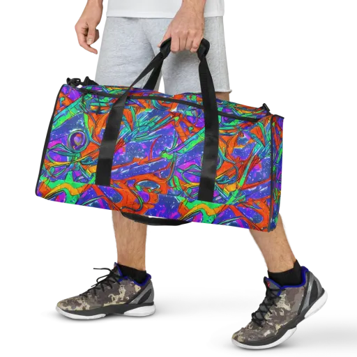 Hypercolor Splash on a Duffle Bag