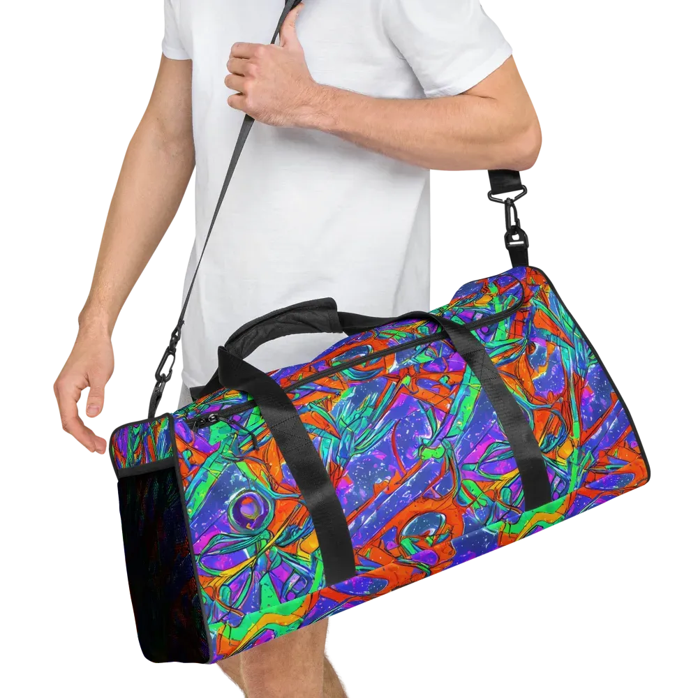 Hypercolor Splash on Duffle Bag — Right Front