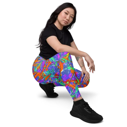 Hypercolor Splash on a Leggings with Pockets
