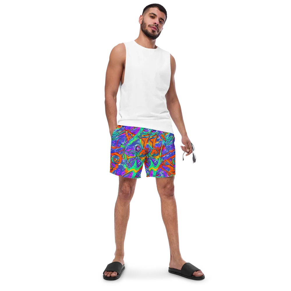 Hypercolor Splash on Swim Trunks — Front