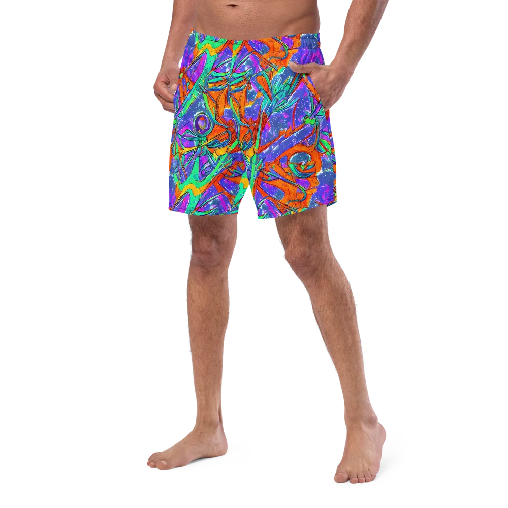 Hypercolor Splash on Swim Trunks — Left Front