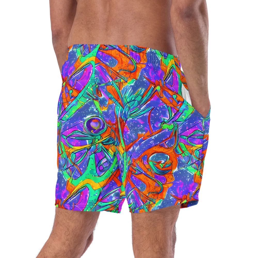 Hypercolor Splash on Swim Trunks — Right Back