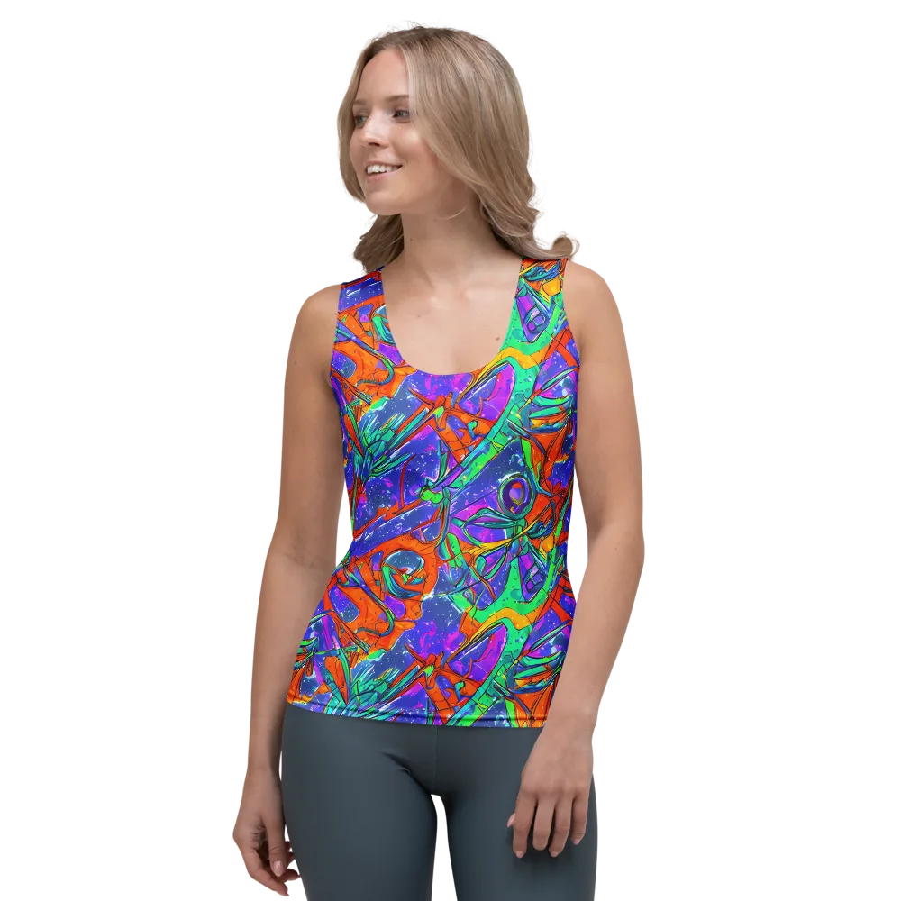 Hypercolor Splash on Women's Tank Top — Front