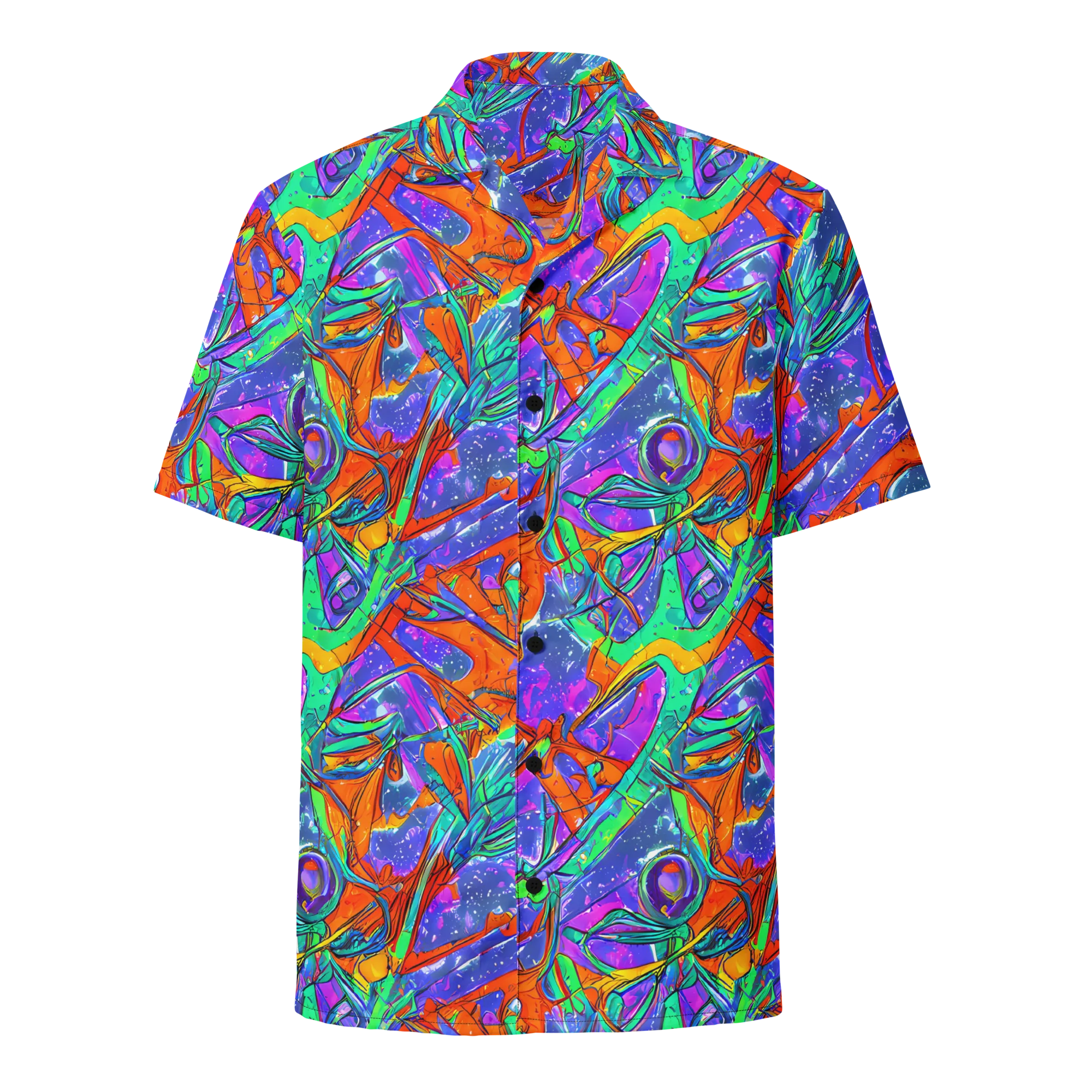 Hypercolor Splash on Button Shirt — Front