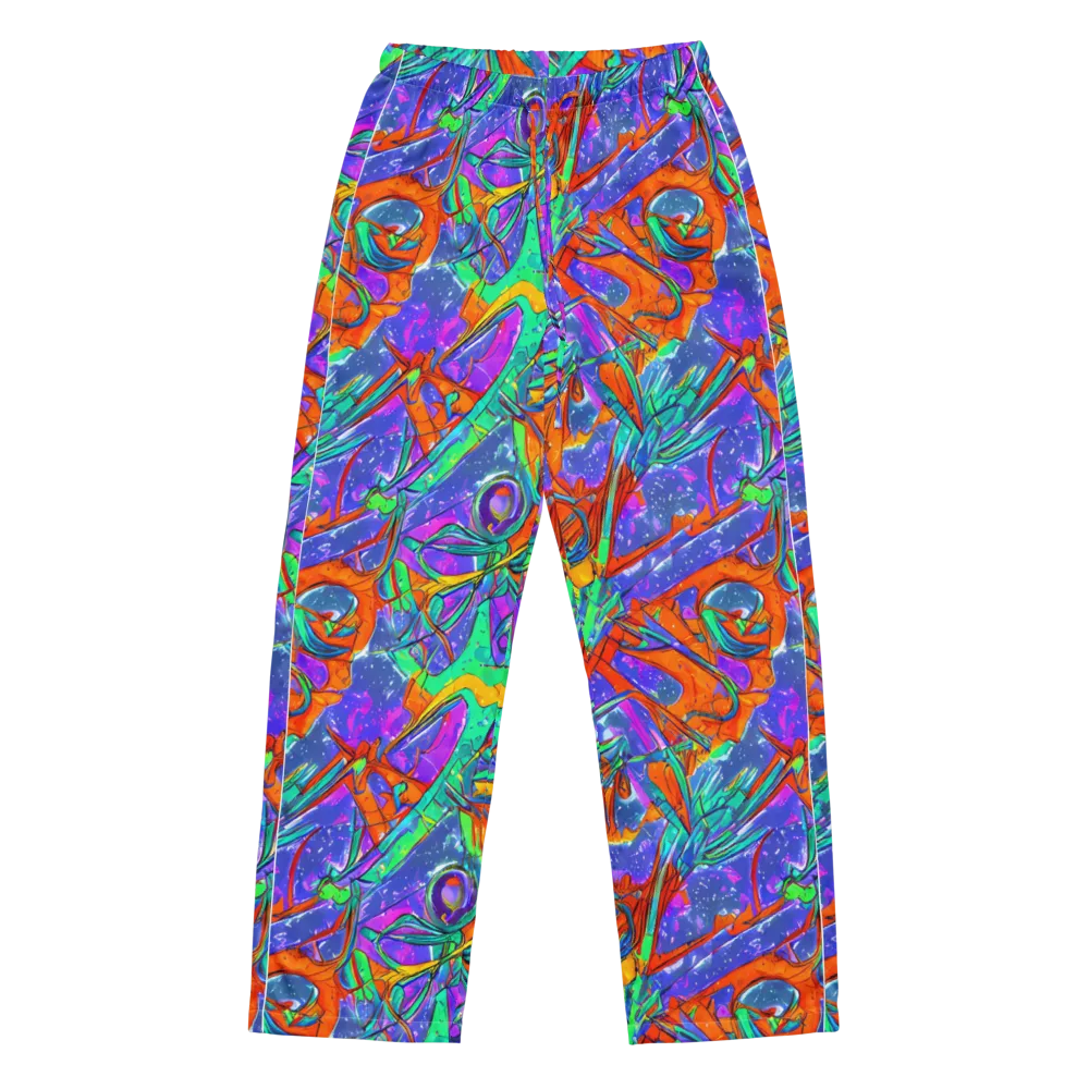 Hypercolor Splash on Women's Pajama Pants — Front