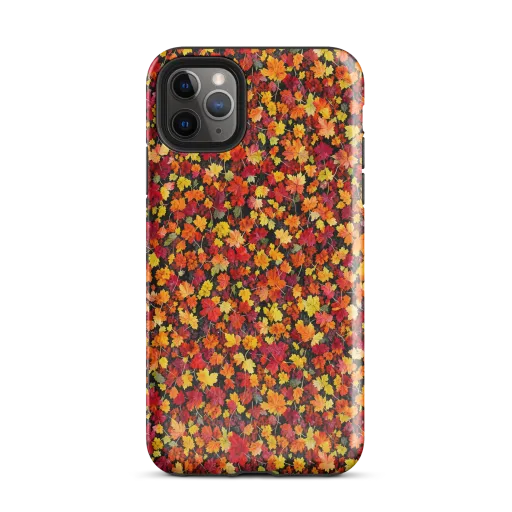 Maple Inferno on a Tough Case for iPhone®