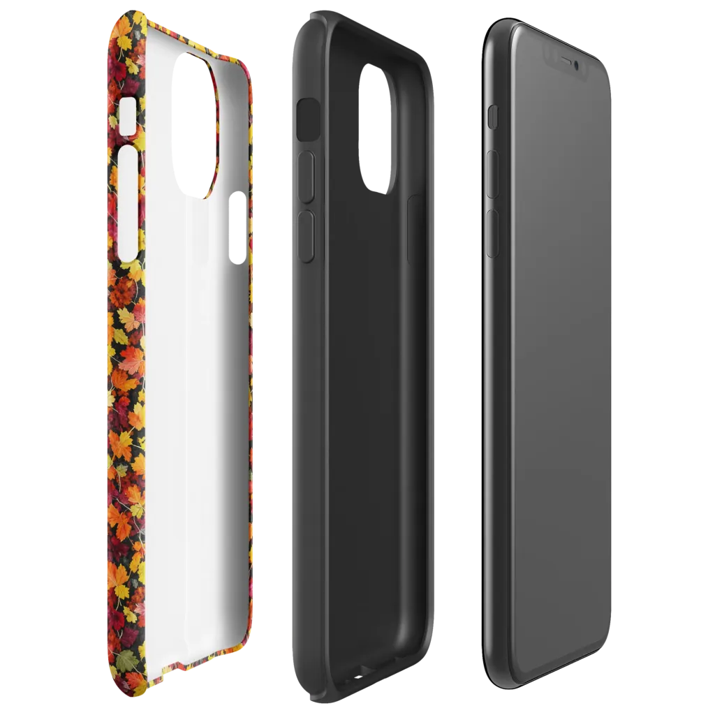 Maple Inferno on Tough Case for iPhone® — Right