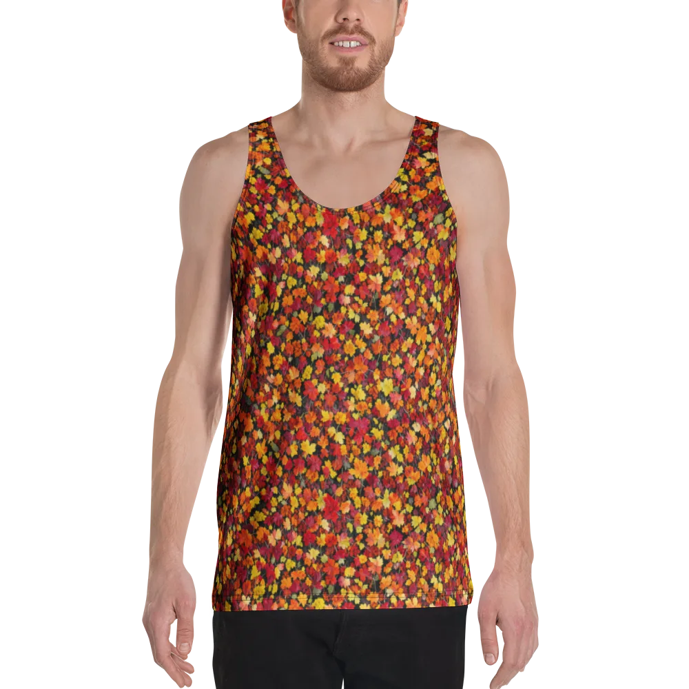 Maple Inferno on Men's Tank Top — Front