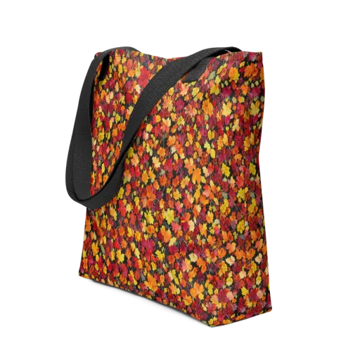 Maple Inferno on a Tote Bag