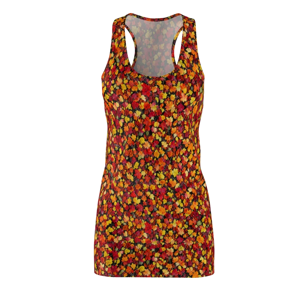 Maple Inferno on Racerback Dress — Front
