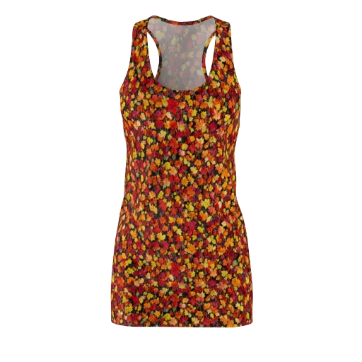 Maple Inferno on a Racerback Dress