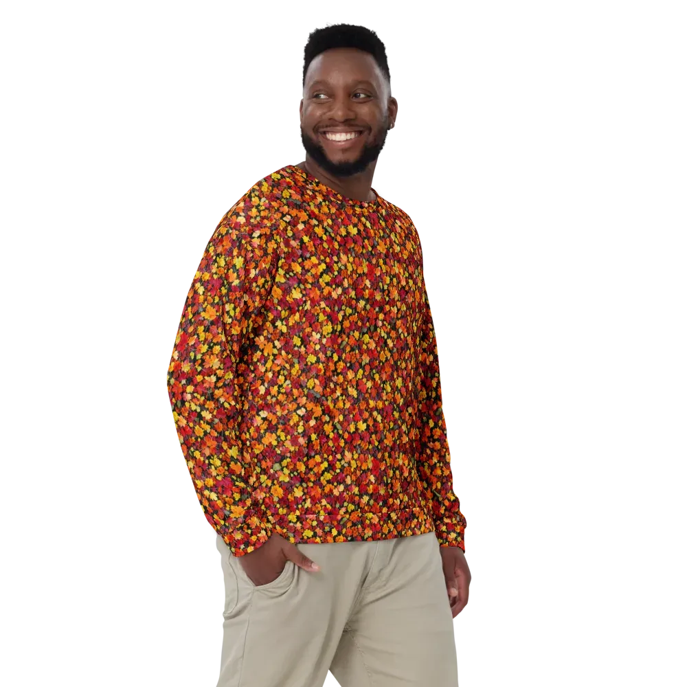 Maple Inferno on Sweatshirt — Front