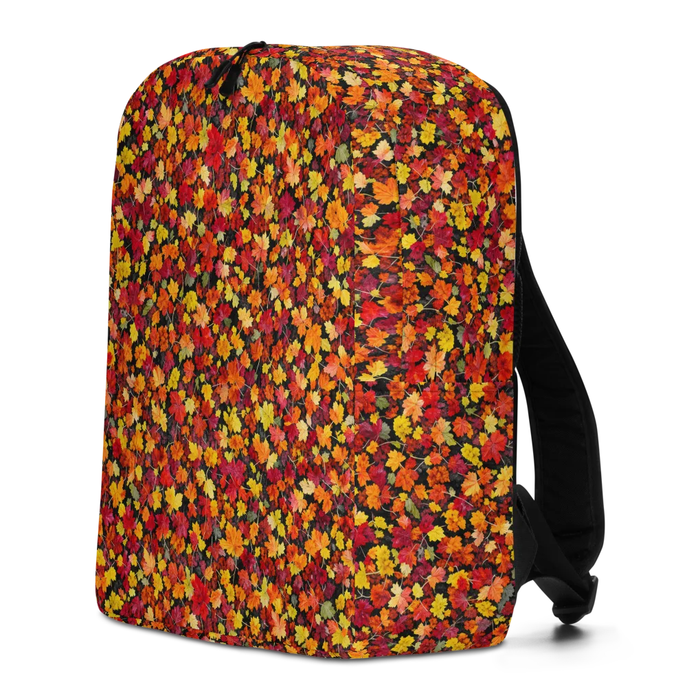 Maple Inferno on Minimalist Backpack — Left