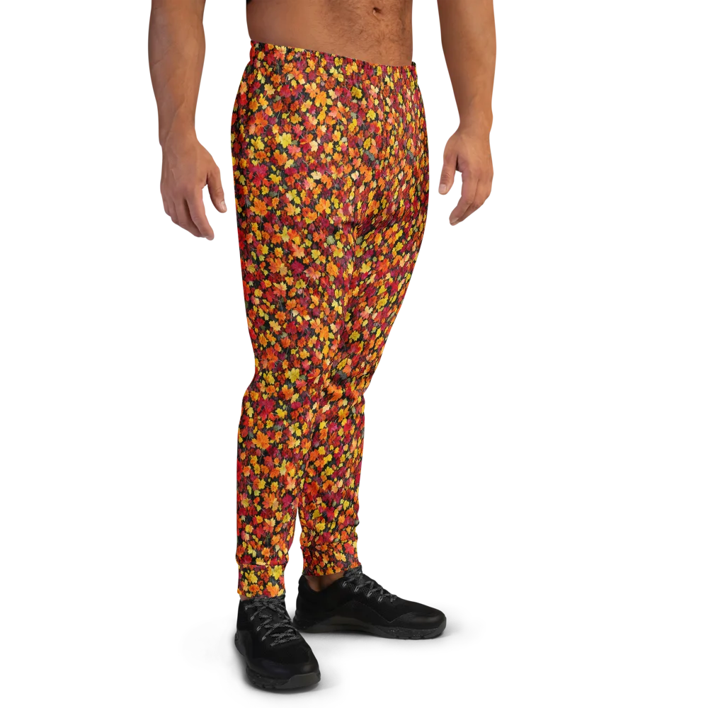 Maple Inferno on Men's Joggers — Right