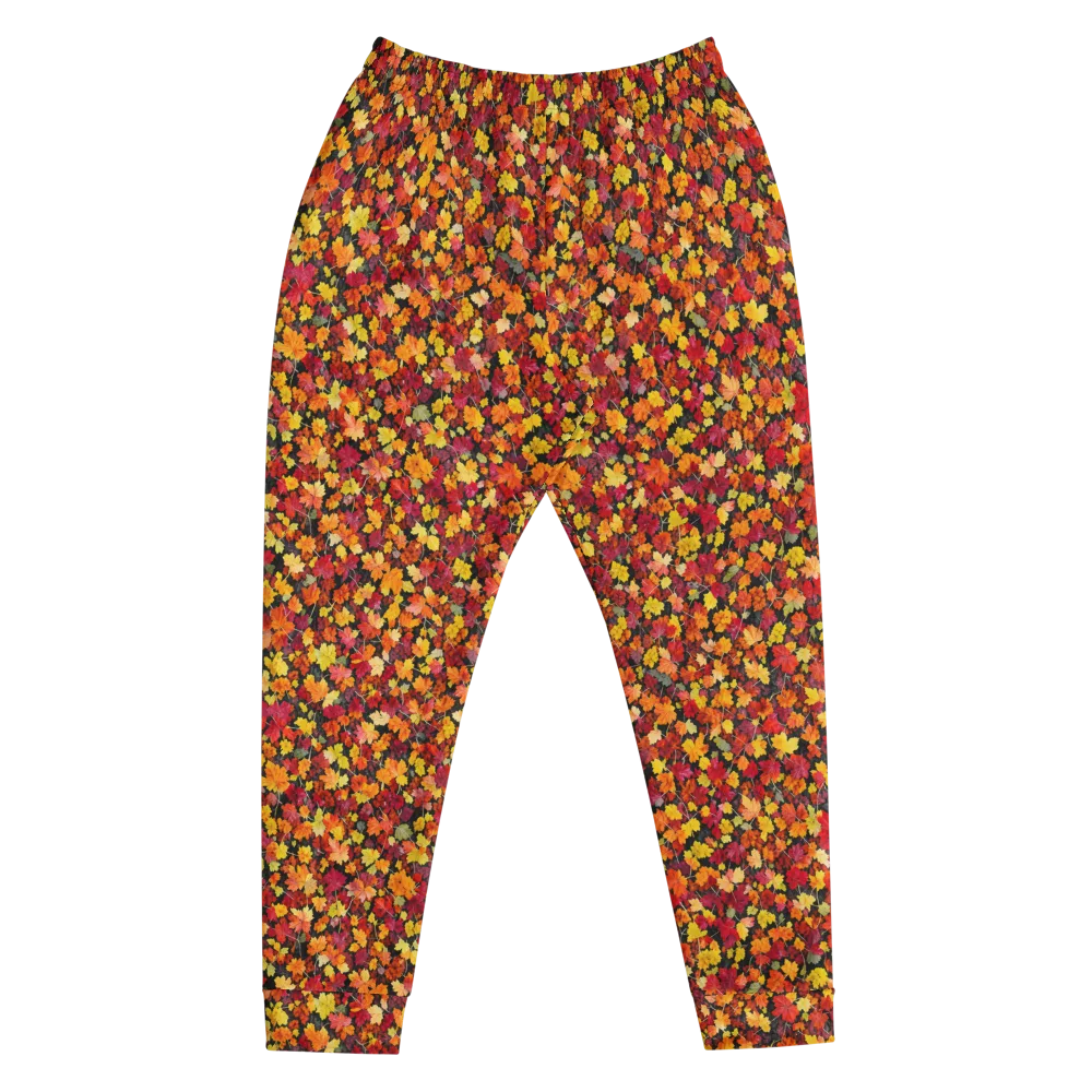 Maple Inferno on Men's Joggers — Front
