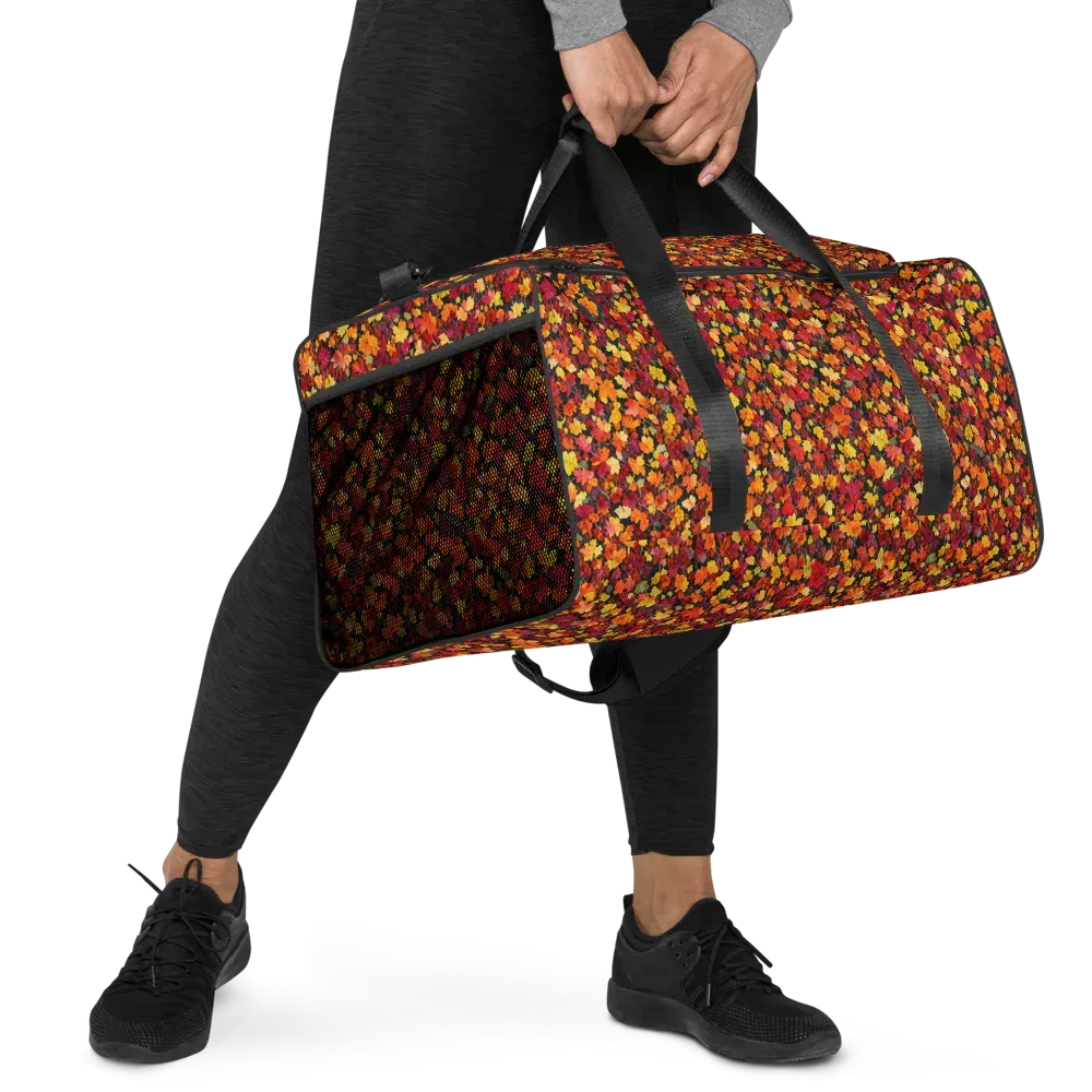 Maple Inferno on Duffle Bag — Right Front