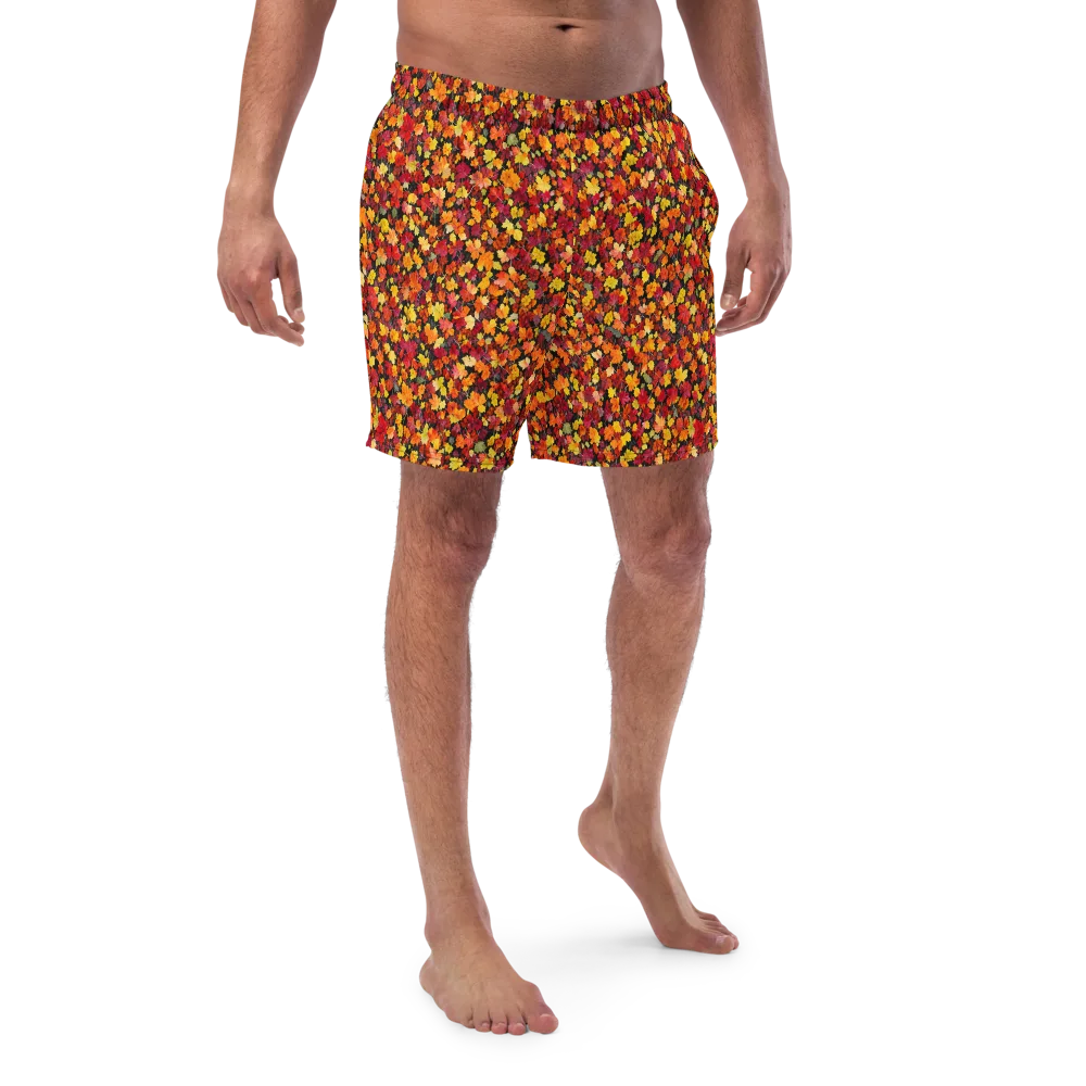 Maple Inferno on Swim Trunks — Front