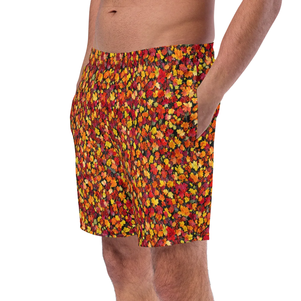 Maple Inferno on Swim Trunks — Left Front