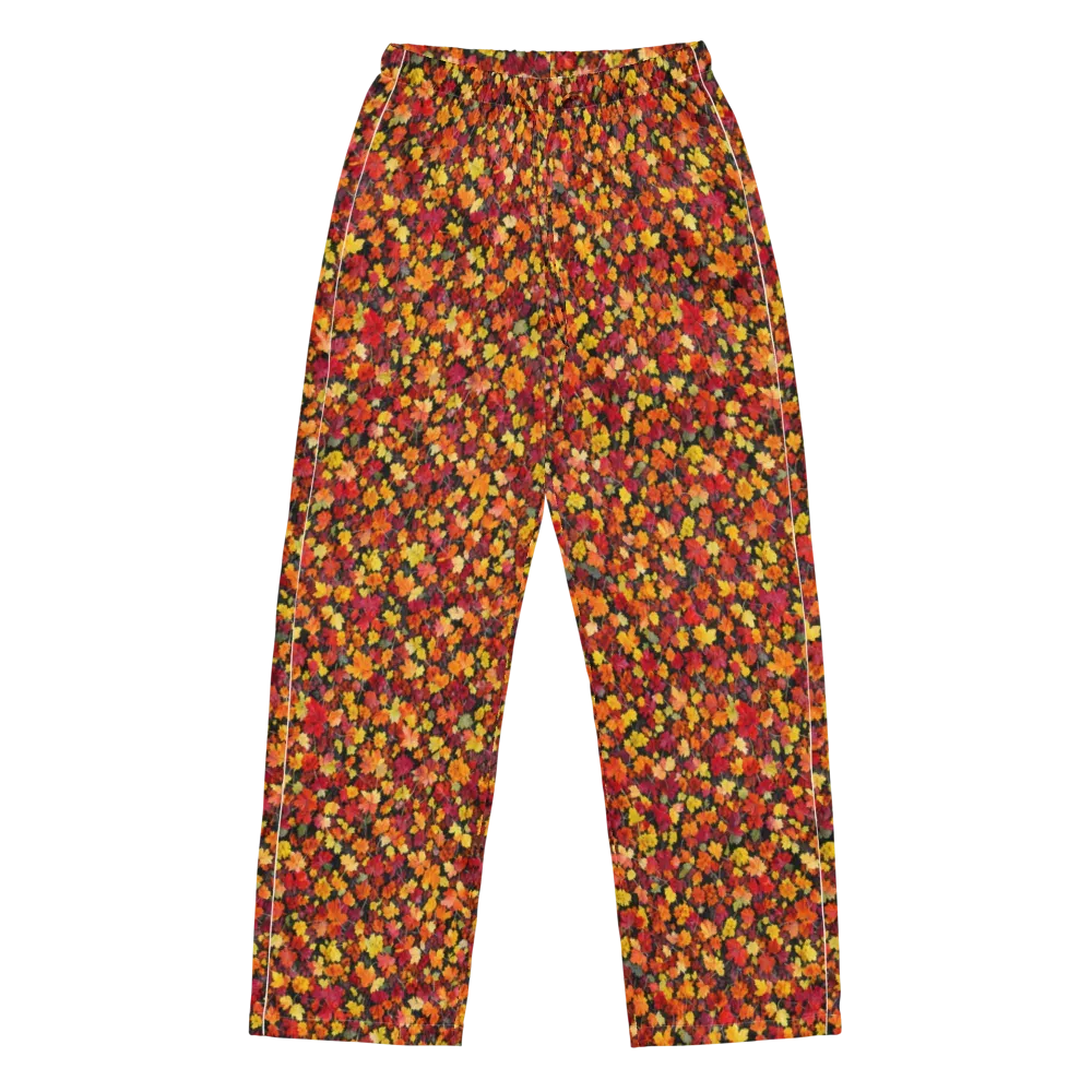 Maple Inferno on Women's Pajama Pants — Front