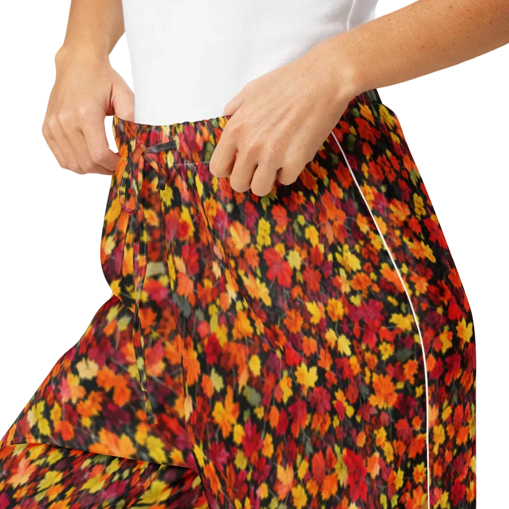 Maple Inferno on Women's Pajama Pants — Product details