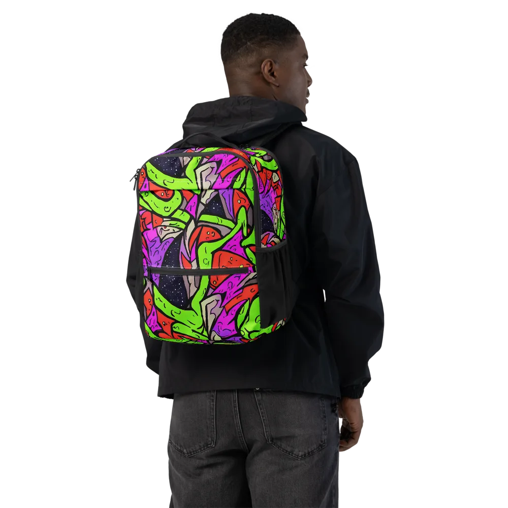 Luminous Depths on Utility Backpack — Back