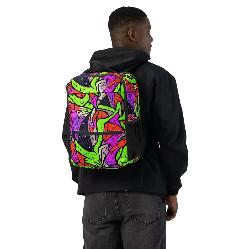 Luminous Depths on Utility Backpack — Back