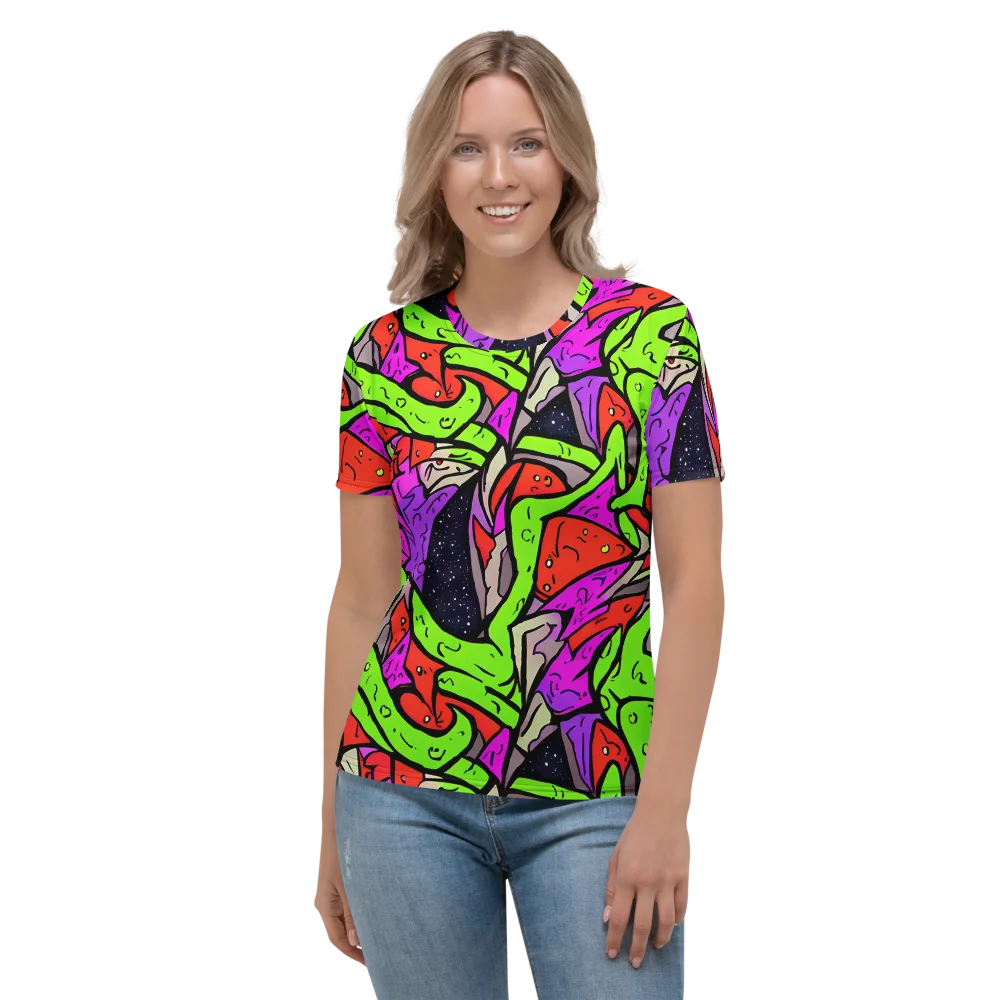 Luminous Depths on Women's Crew Neck T-Shirt — Front