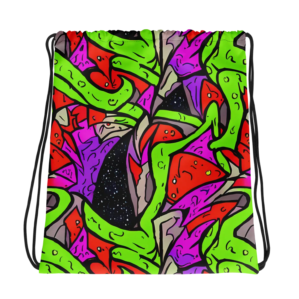 Luminous Depths on Drawstring Bag — Photo