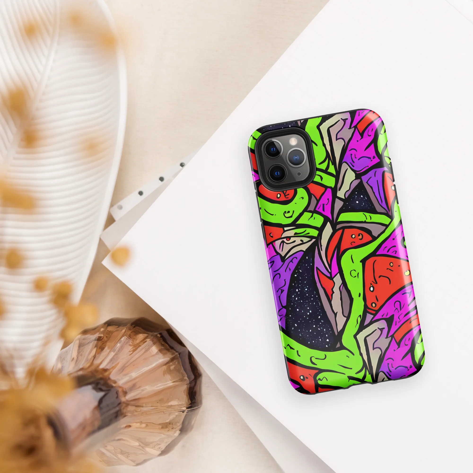 Luminous Depths on Tough Case for iPhone® — Front