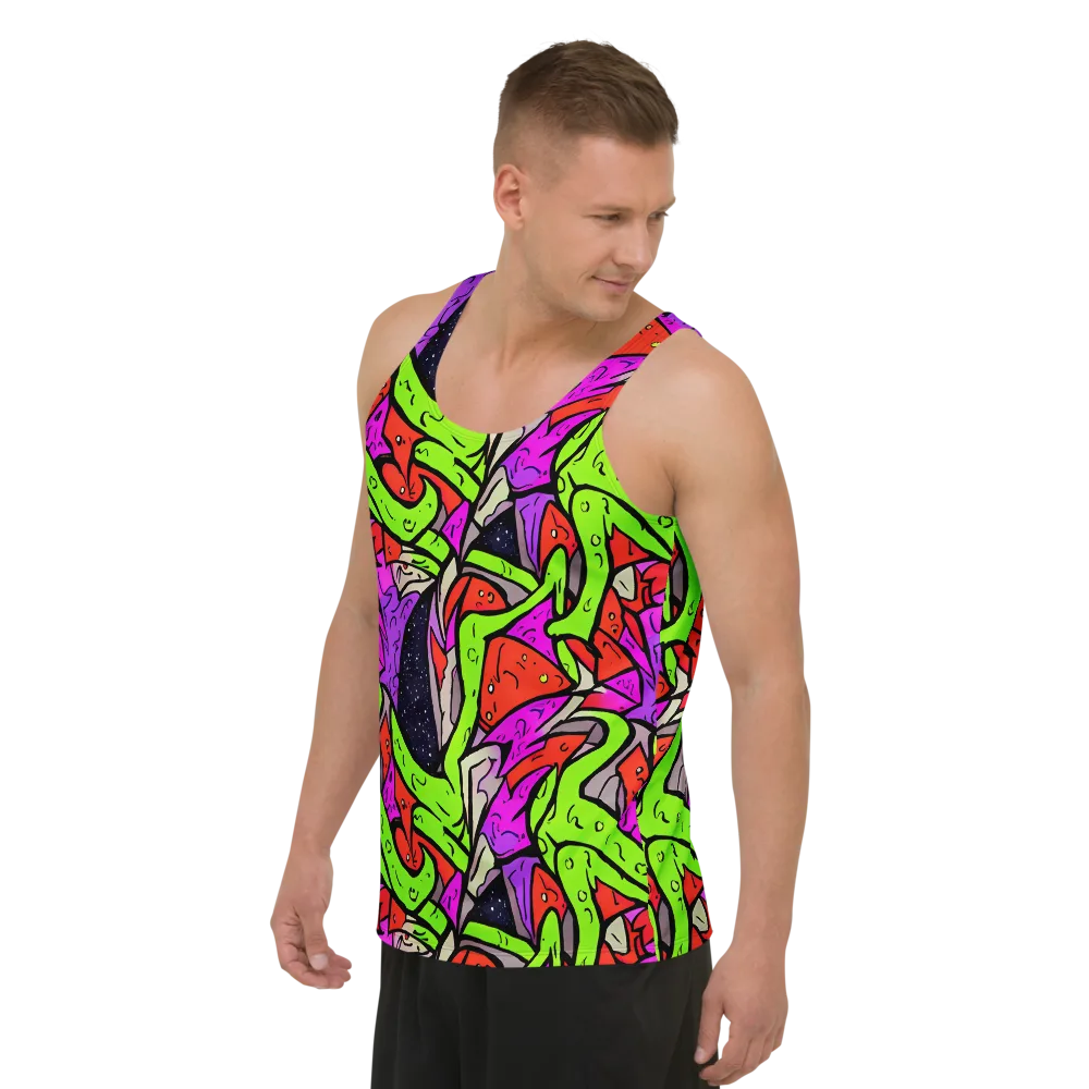 Luminous Depths on Men's Tank Top — Left Front