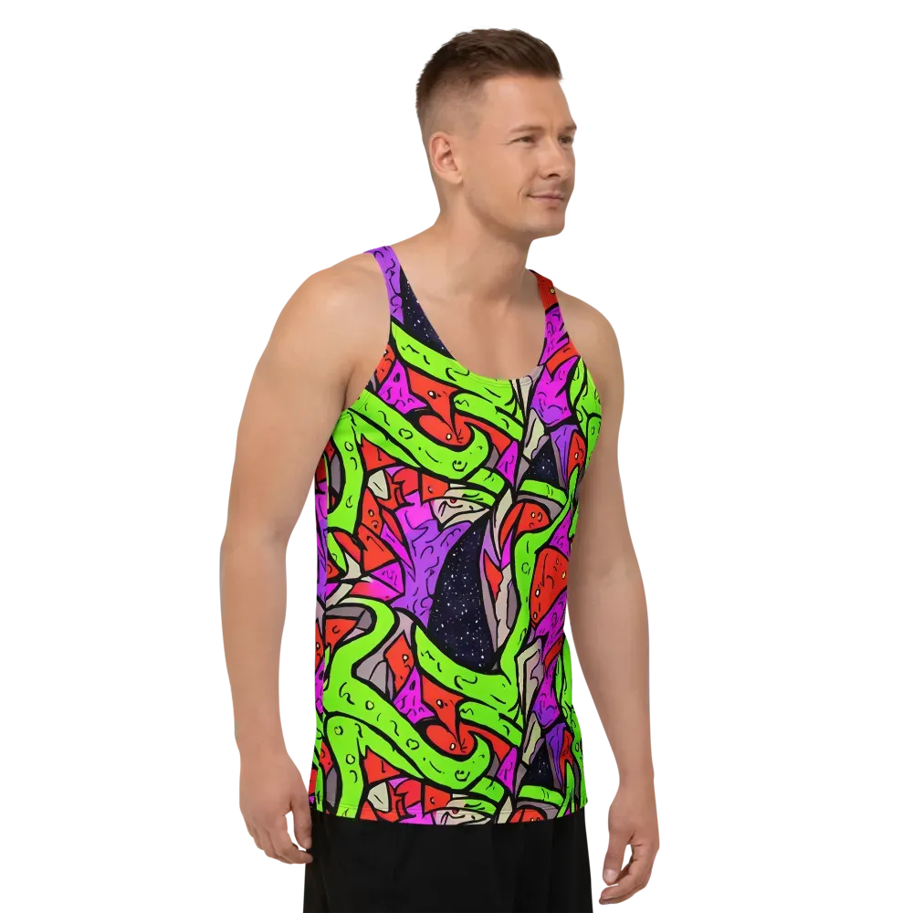 Luminous Depths on Men's Tank Top — Right Front