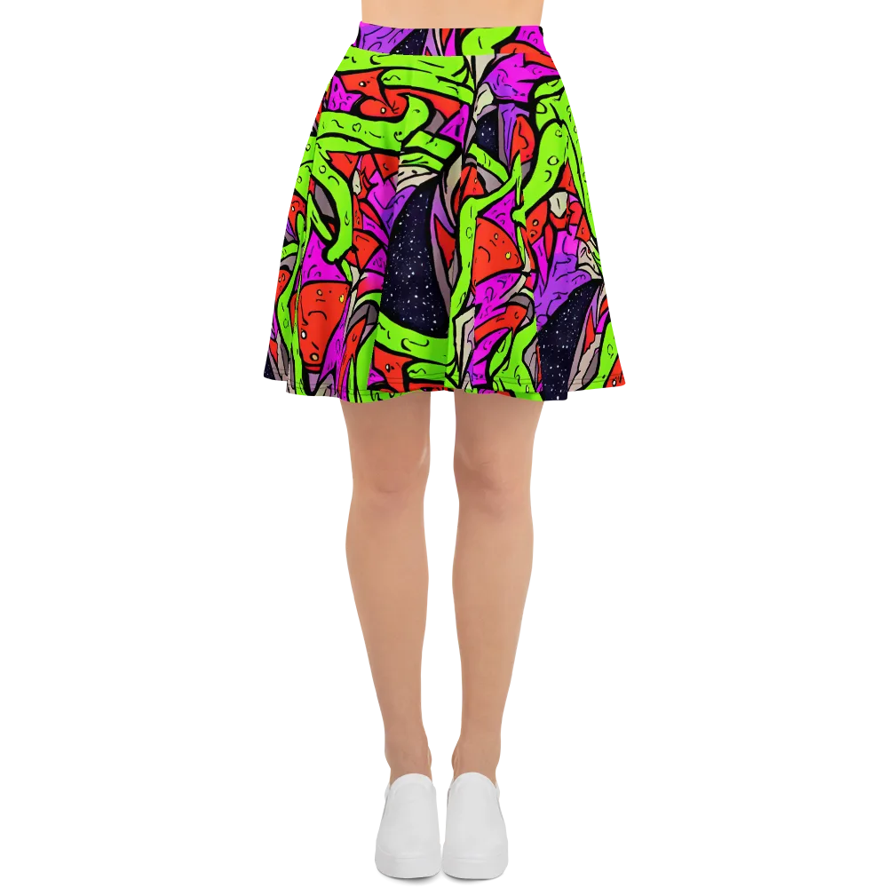 Luminous Depths on Skater Skirt — Front
